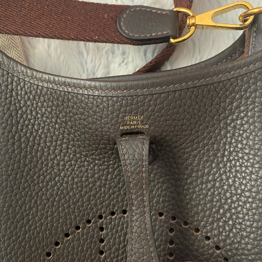 Hermes Mini Evelyne TPM 16 Bag Gold Hardware - Picture 7 of 12